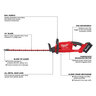 Milwaukee M18 Fuel 24 in. Hedge Trimmer Kit
