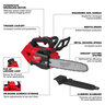 Milwaukee M18 Fuel Battery 12 in. Top Handle Chainsaw (Tool Only)