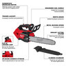 Milwaukee M18 Fuel Battery 14 in. Top Handle Chainsaw (Tool Only)