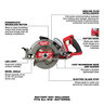Milwaukee M18 Fuel 7-1/4 in. Rear Handle Circular Saw
