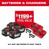 Milwaukee M18 FUEL Brushless Dual Battery Backpack Blower Kit