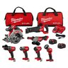 Milwaukee Fuel 7 Tool Combo Kit M18