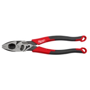 Milwaukee 9 in. Linemans Comfort Grip Pliers w/ Crimper and Bolt Cutter (USA)