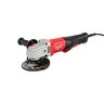 Milwaukee 11 Amp 4-1/2 in. / 5 in. Braking Small Angle Grinder Paddle No-lock