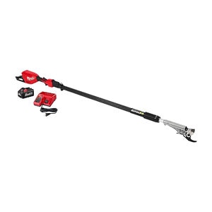 Milwaukee 18V M18 Brushless Cordless 10 in. Telescoping Pole 10 ft. Length Pruning Shears Kit