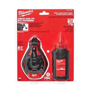 Milwaukee Bold Line Kit w/ Red Chalk