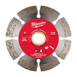 Milwaukee Diamond Premium 9 in. Segmented General Purpose Diamond Blade