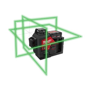 Milwaukee M12 Green 360 degrees 3-Plane Laser Kit
