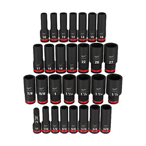 Milwaukee 1/2 in. DR 29 Piece Impact Socket Set