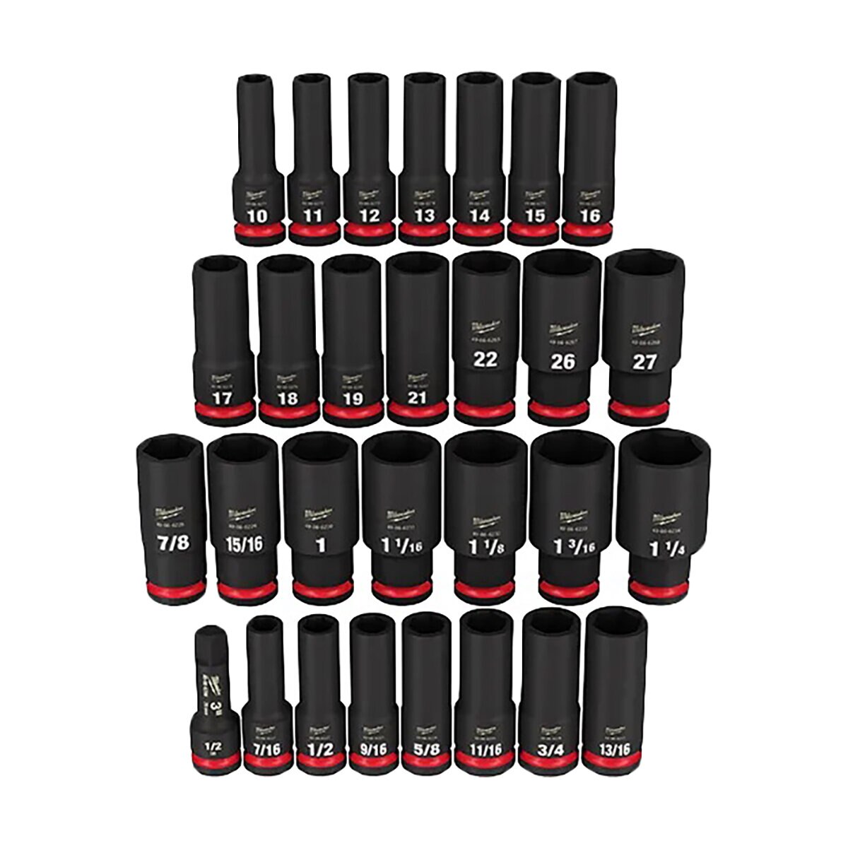 Milwaukee 1/2 in. DR 29 Piece Impact Socket Set | SiteOne US