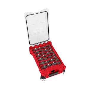Milwaukee Impact Duty Socket Driver 27 pc MM and SAE Packout Set
