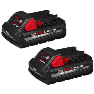 Milwaukee M18™ Redlithium™ High Output™ CP3.0 Battery (2-Pack)