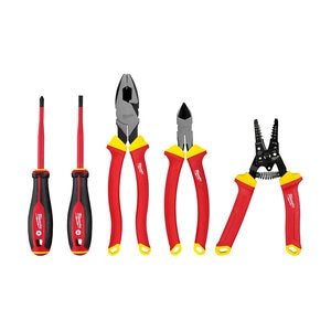 Milwaukee 5 pc 1000V Insulated Hand Tool Set