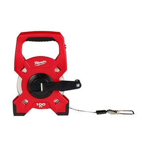 Milwaukee 100 ft. Fiberglass Long Tape Measure
