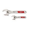 Milwaukee 2 pk 10 in. and 6 in. Adjustable Wrench