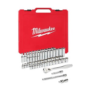 Milwaukee 3/8 in. Drive 56 pc Socket Set