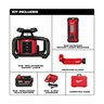 Milwaukee M18 Red Exterior Rotary Laser Level Kit w/ Receiver
