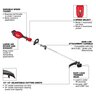 Milwaukee 18V M18 Fuel Brushless Cordless 16 in. String Trimmer w/ Quik-Lok Kit