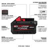 Milwaukee 18V M18 RedLithium Forge Extra Capacity 8.0Ah Battery
