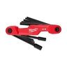 Milwaukee 11-Key Electrician's Folding Hex Key Set - SAE
