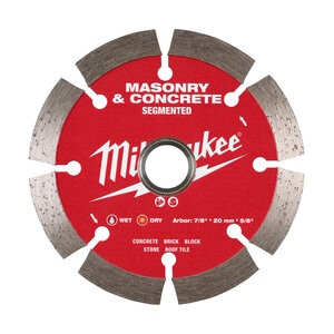 Milwaukee Segmented Masonry & Concrete Diamond Blade 4-1/2 in.