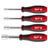 Milwaukee HollowCore SAE Nut Driver Set 4 pc.