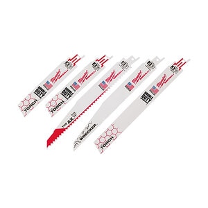 Milwaukee Sawzall Demolition Blade Set 5pc.