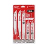 Milwaukee Sawzall Demolition Blade Set 5pc.