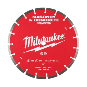 Milwaukee 14 in. Segmented Masonry & Concrete Diamond Blade