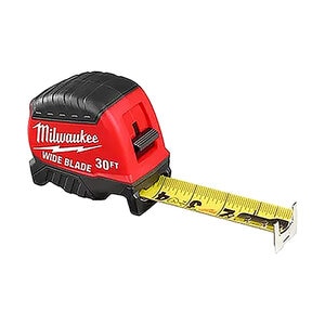 Milwaukee Wide Blade Tape Measure 30 ft.