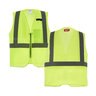 Milwaukee Class 2 High Vis Yellow Mesh One-Pocket Safety Vest - Large/X-Large