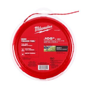 Milwaukee Twisted Trimmer Line .105 in. x 180 ft. (1 lb.) 