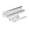Milwaukee 3/8 in. Drive Ratchet & Socket Set 32pc. - Metric