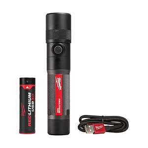 Milwaukee REDLITHIUM USB 1100L Twist Focus Flashlight