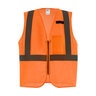 Milwaukee Class 2 High Vis Orange Mesh One-Pocket Safety Vest - Large/X-Large