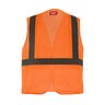 Milwaukee Class 2 High Vis Orange Mesh One-Pocket Safety Vest - Small/Medium