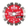 Milwaukee 4-1/2 in. DIAMOND ULTRA Segmented Turbo, General Purpose Diamond Blade