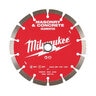 Milwaukee 7 in. Segmented Masonry & Concrete Diamond Blade