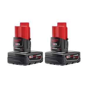 Milwaukee M12 REDLITHIUM™ XC Battery (2-Pack)
