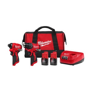 Milwaukee M12 Brushless Subcompact Drill and Impact Driver Kit