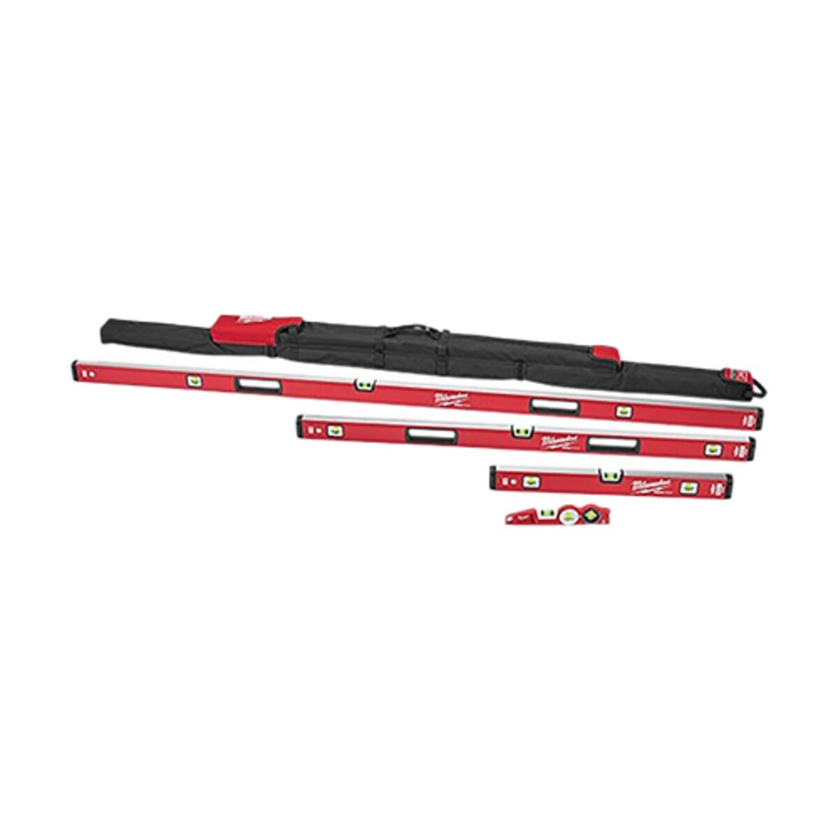 Milwaukee 4-Piece Magnetic Level Master Set | SiteOne US