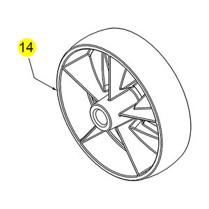 Milwaukee Edger Wheel