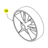 Milwaukee Edger Wheel
