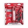 Milwaukee SHOCKWAVE Impact Duty Electrical Kit (Includes #1, #4, and #9 Step Bits)
