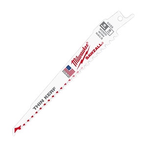 Milwaukee 6 in. 5 TPI Sawzall Blades (5-Pack)