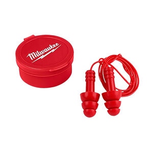 Milwaukee Reusable Corded Earplugs (3-Pack)