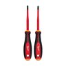 Milwaukee 2 Pc. 1000V Insulated Slim Tip Screwdriver Set