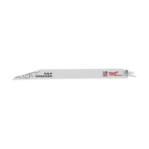 Milwaukee  12 in. 7/11 TPI The WRECKER™ Multi-Material SAWZALL Blades (5-Pack)