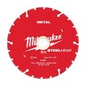 Milwaukee Steelhead 4.5 in. Metal Cutting Diamond Blade