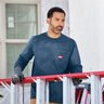 Milwaukee GRIDIRON™ Pocket T-Shirt -Blue Long Sleeve - X - Large
